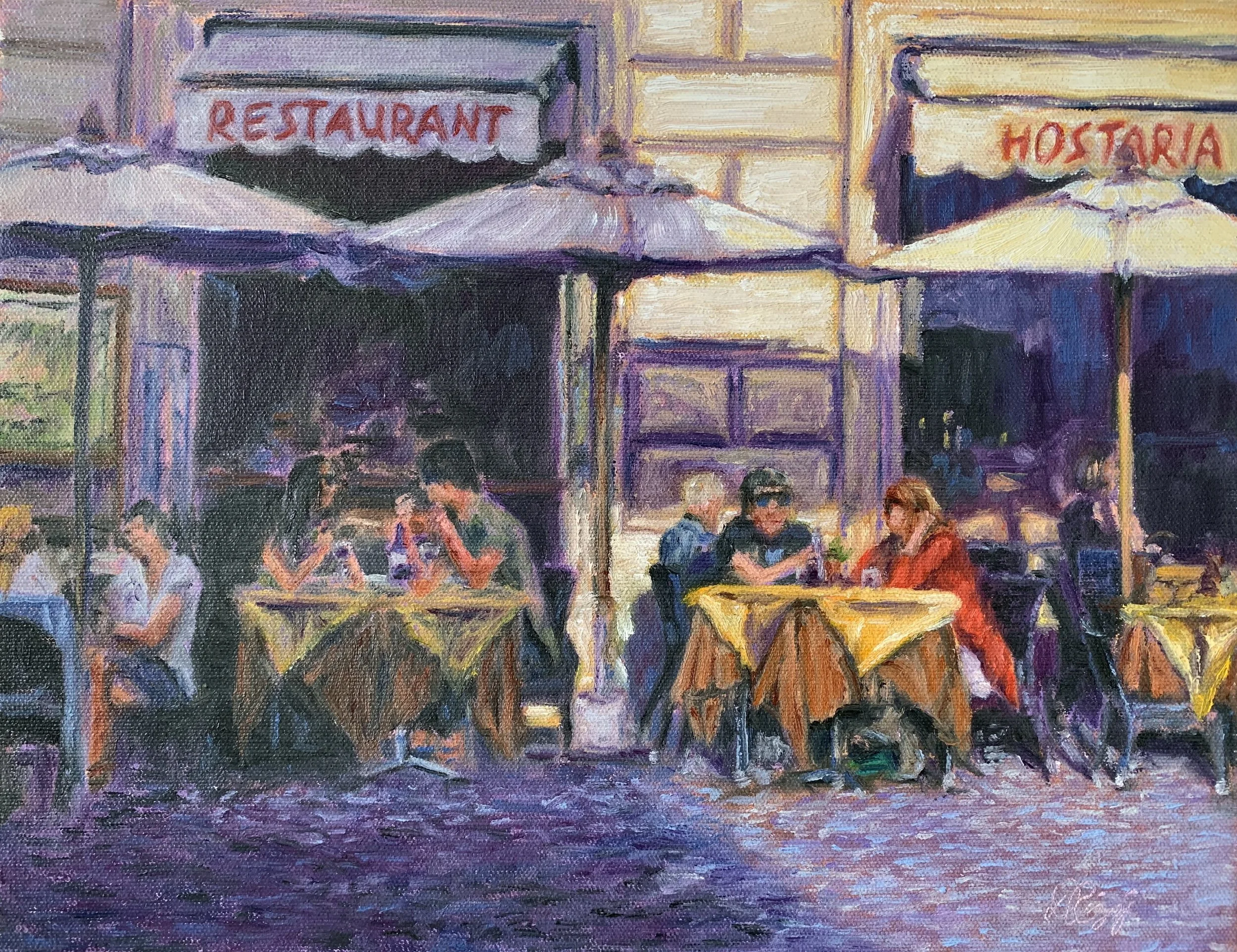 Wine and Sun, Rome Italy 11x14.jpg