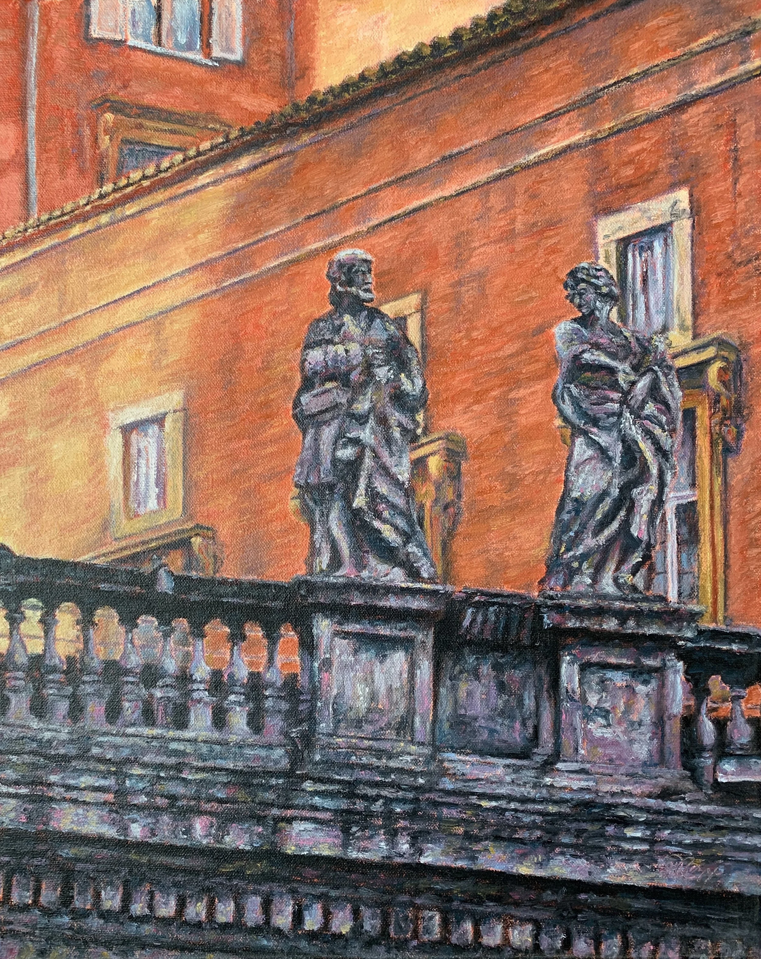 Vatican Statues, Vatican City Rome 20x16.jpg