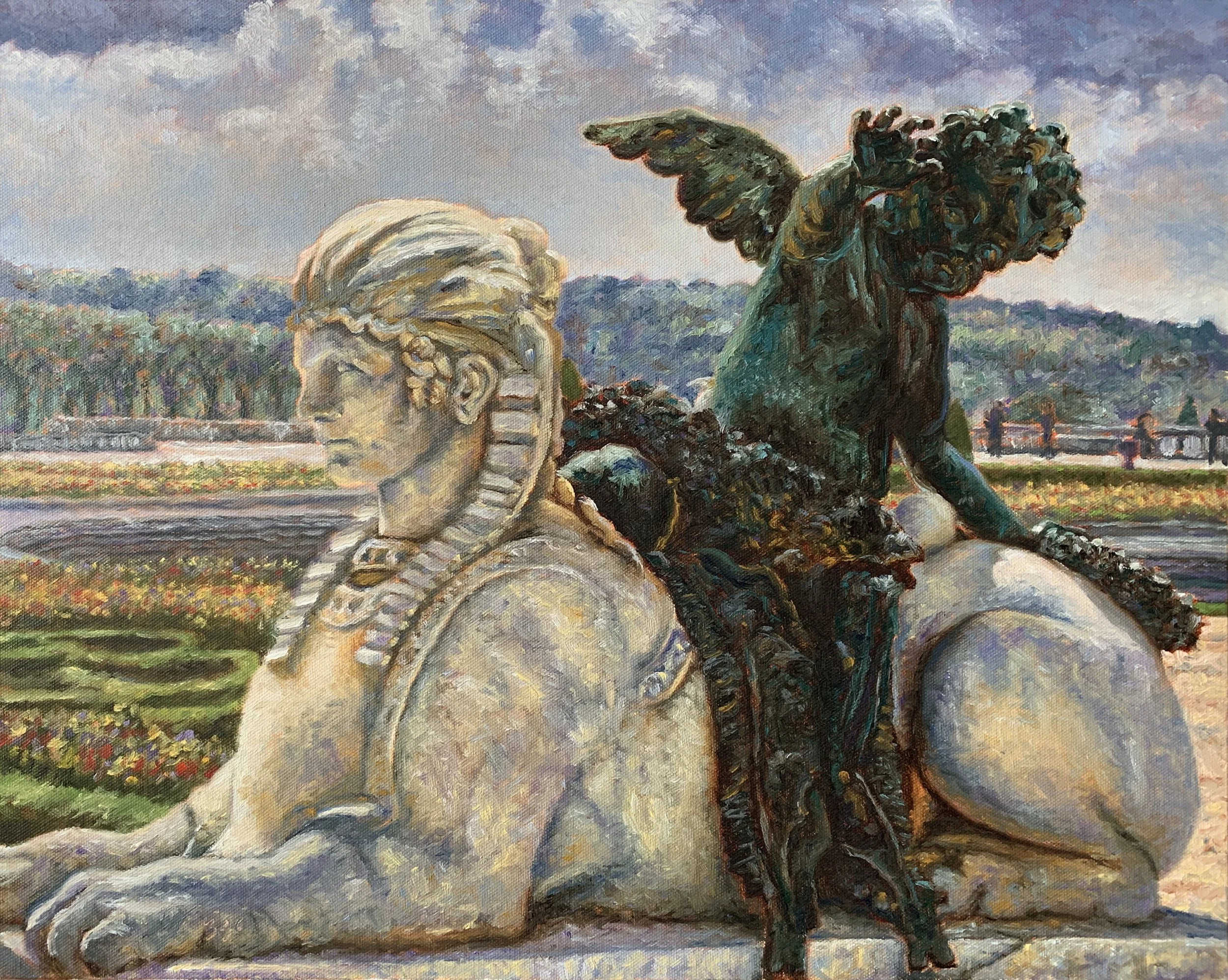 Guardians of the Garden, Versailles France 16x20.jpg