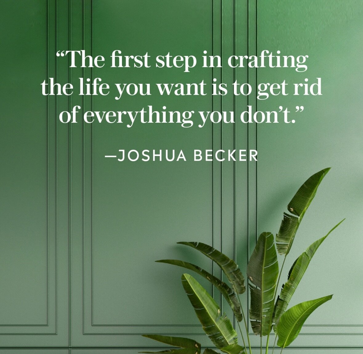 So much truth in this quote from Joshua Becker. Simplifying the items you own is the first step in creating that peace-giving life you&rsquo;re looking for. Don&rsquo;t know where to begin? Start with the easy. Search your home for &hellip;

&bull; A