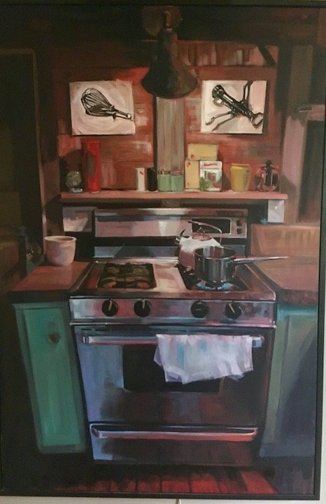  Dream Kitchen  oil on canvas  40” x 60” 