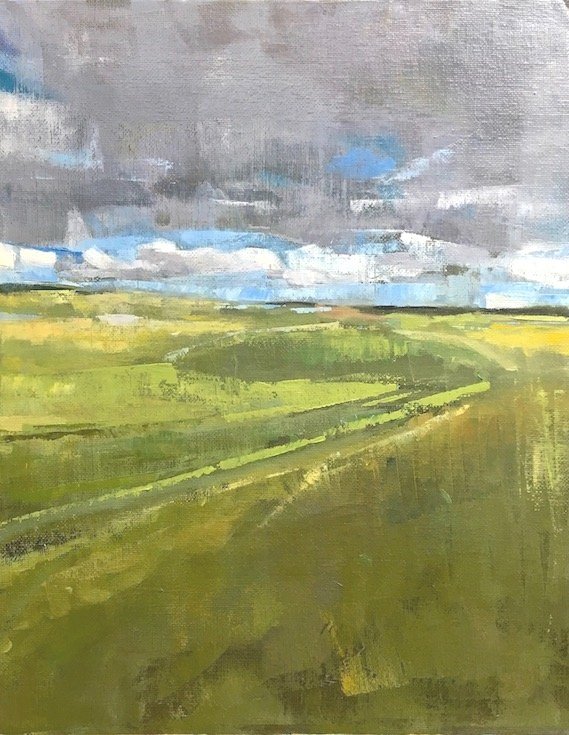  Grasslands  oil on canvas board  11’ x 14” 