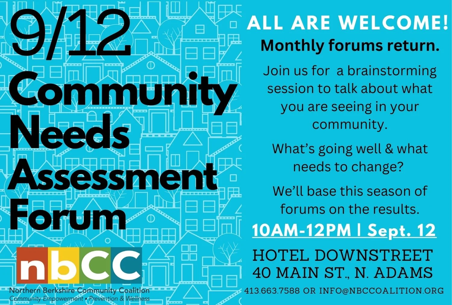 nbCC Annual Community Needs Assessment Forum