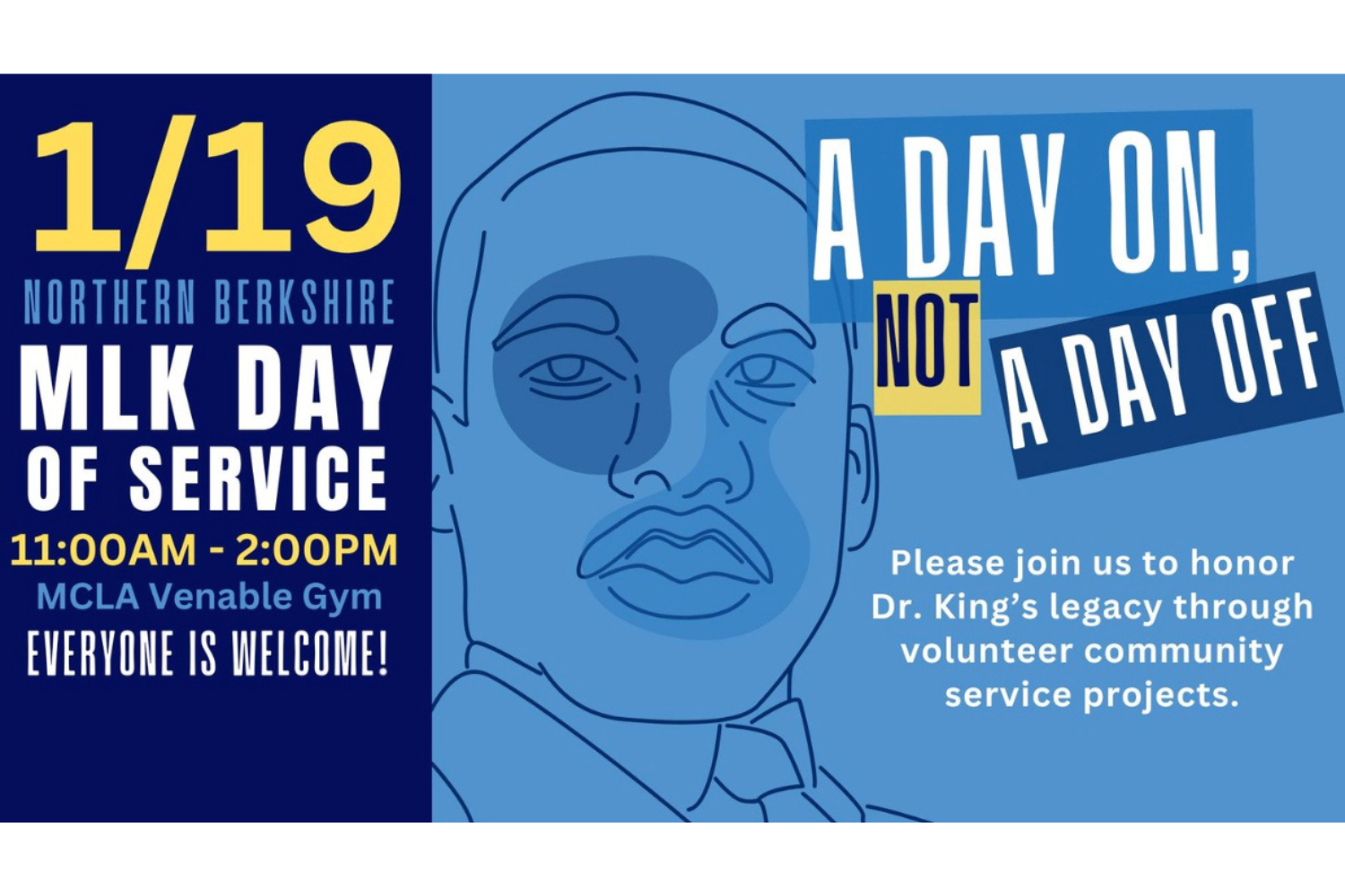 MLK Day of Service at MCLA