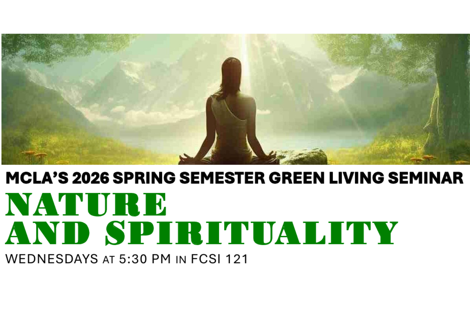 MCLA Green Living Seminars