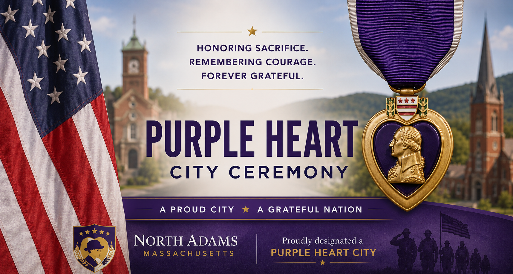 Purple Heart City Ceremony