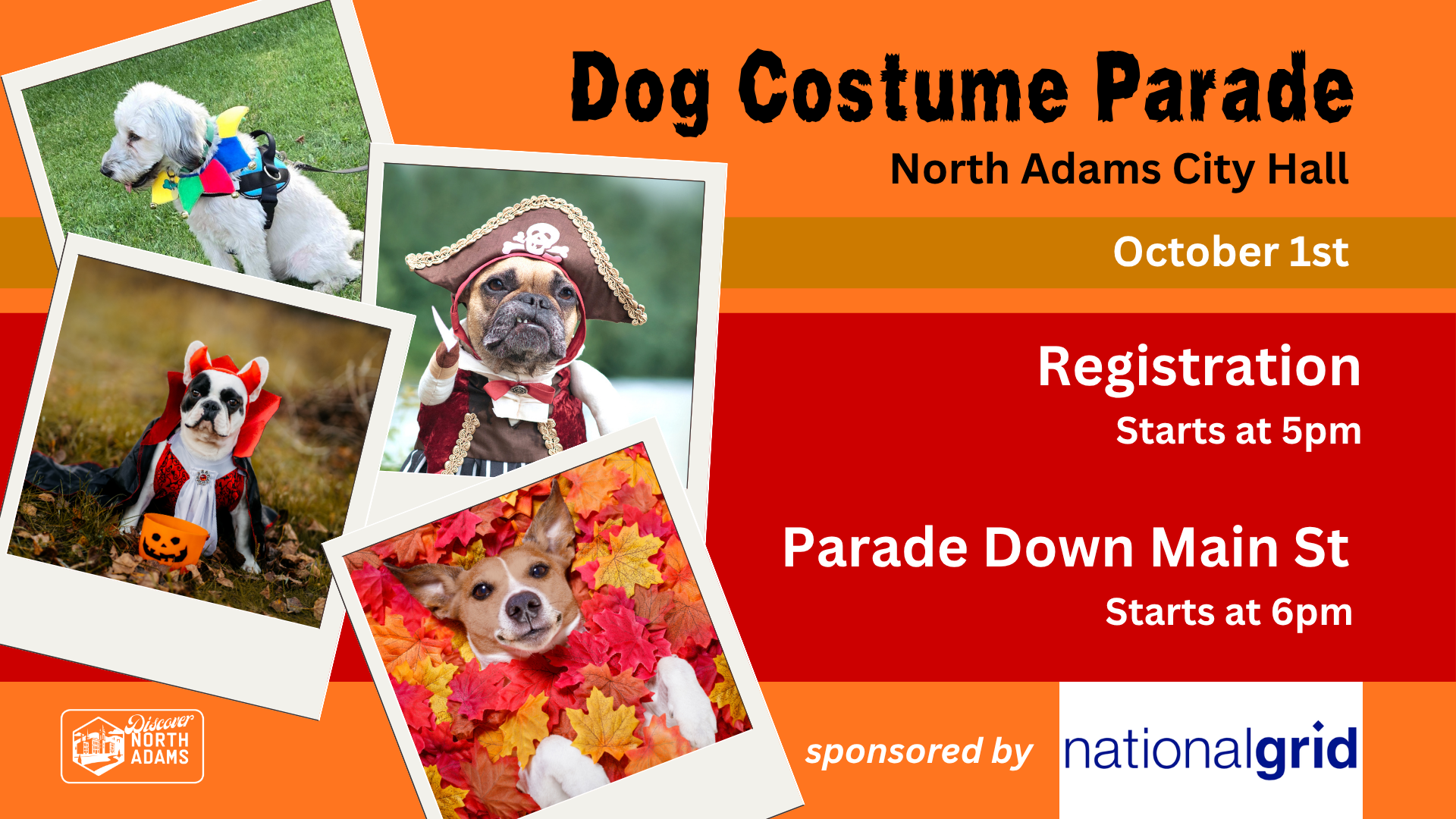 Fall Foliage Dog Costume Parade