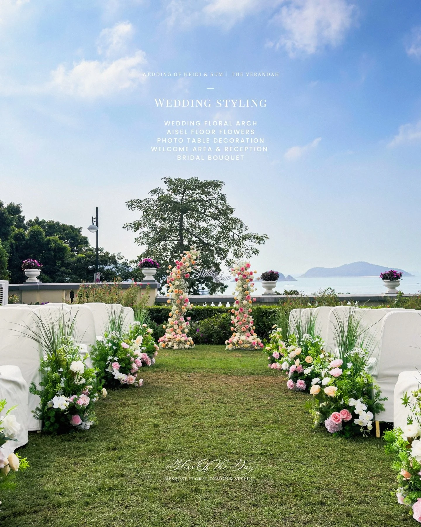 Highlights from Heidi and Sum&rsquo;s wedding ceremony at The Verandah @theverandah.hongkong 

Bliss Of The Day @blissoftheday
Modern Vintage Floral Atelier 𓆸 est. 2021
