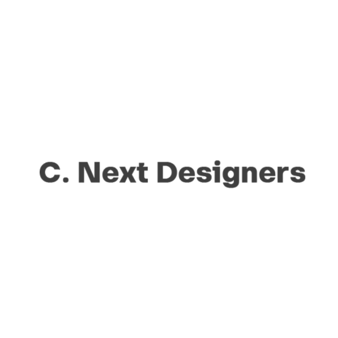 CeNext designers logo black -White