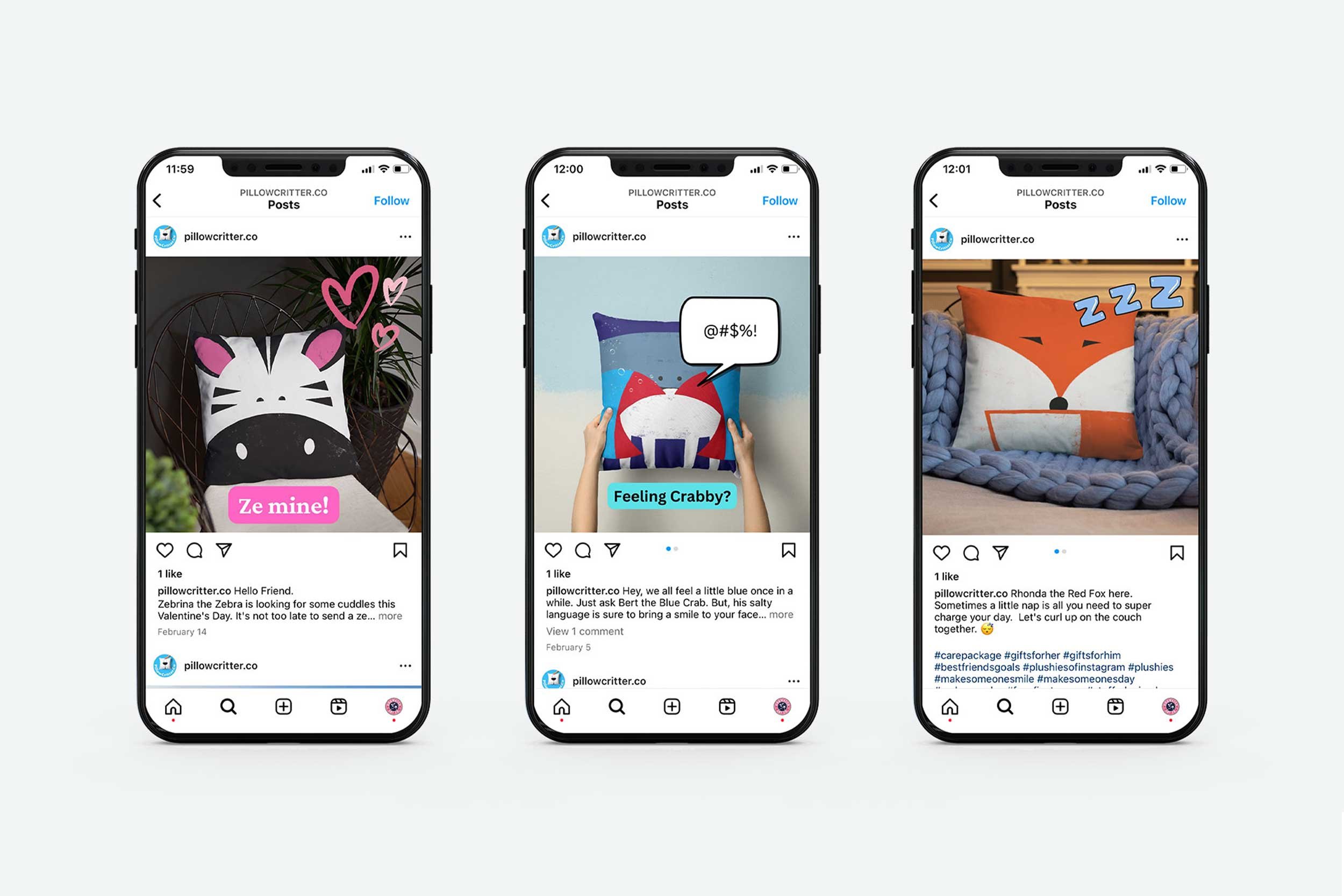 The visual language for social media posts and ads are meme-style by design to mimic the content the audience is already consuming.