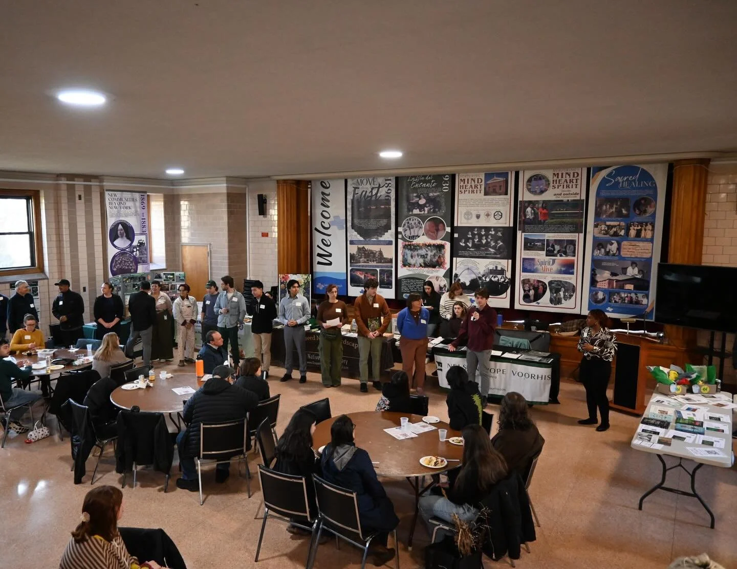 Thursday, March 19, was the Poster Social to kick off the Resilient Long Island Symposium of @liisma_prism &amp; LINPI. It was a great success thanks to beer and wine sponsors, several coolers with ice, catering from Uncle Giuseppe&rsquo;s, poster su