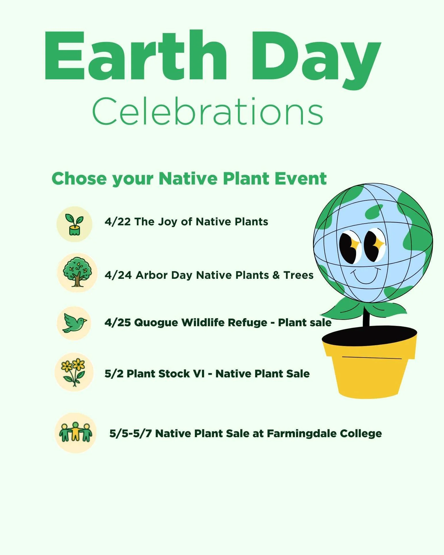 Join LINP and our Partners as we celebrate Earth Day Events all Week! 
Find details on our events tab: https://www.linpi.org/events
