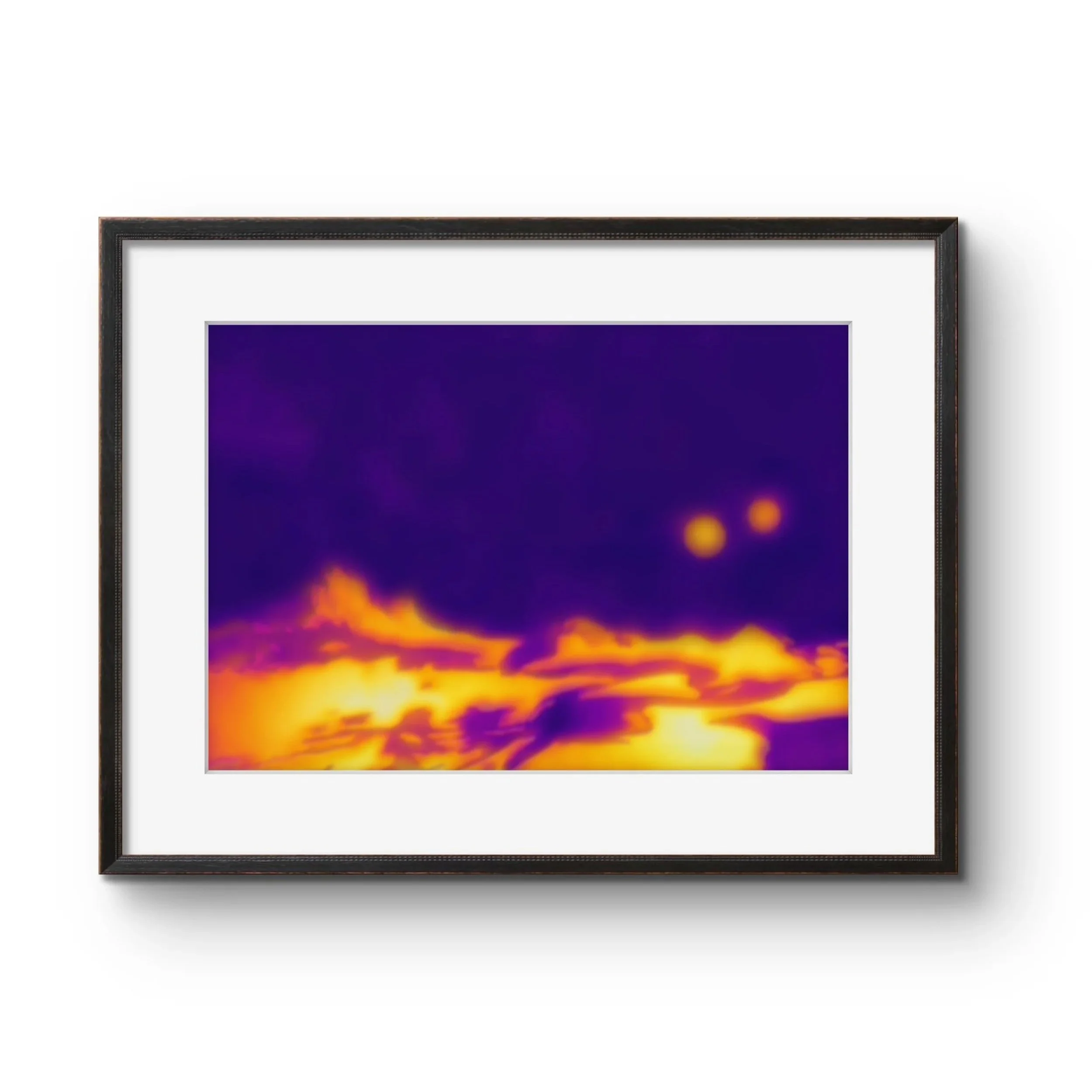 Exoplanet Landscape (Study 5) - Thermographic print