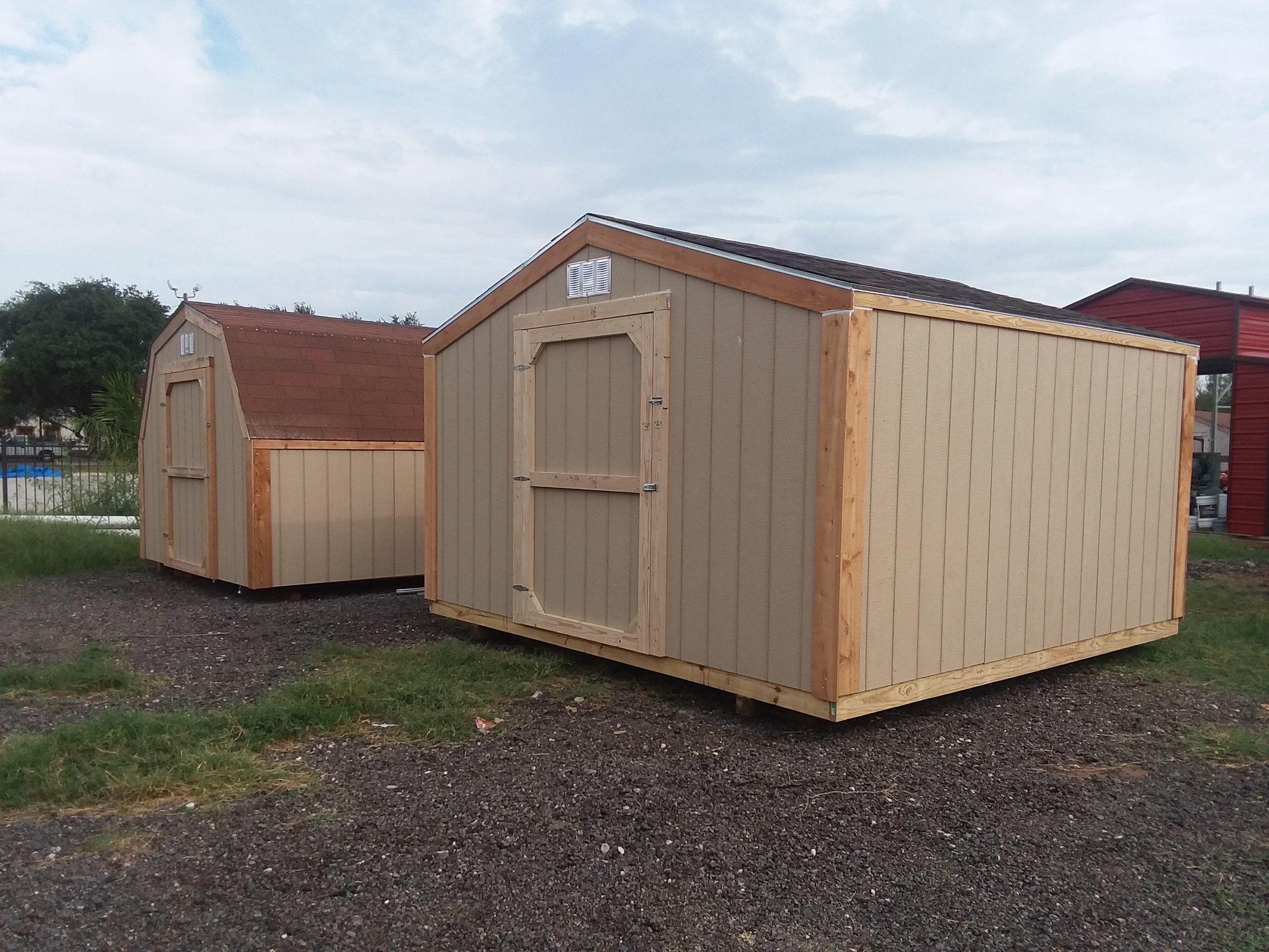 8' on Center Barn-Style and A-Frame