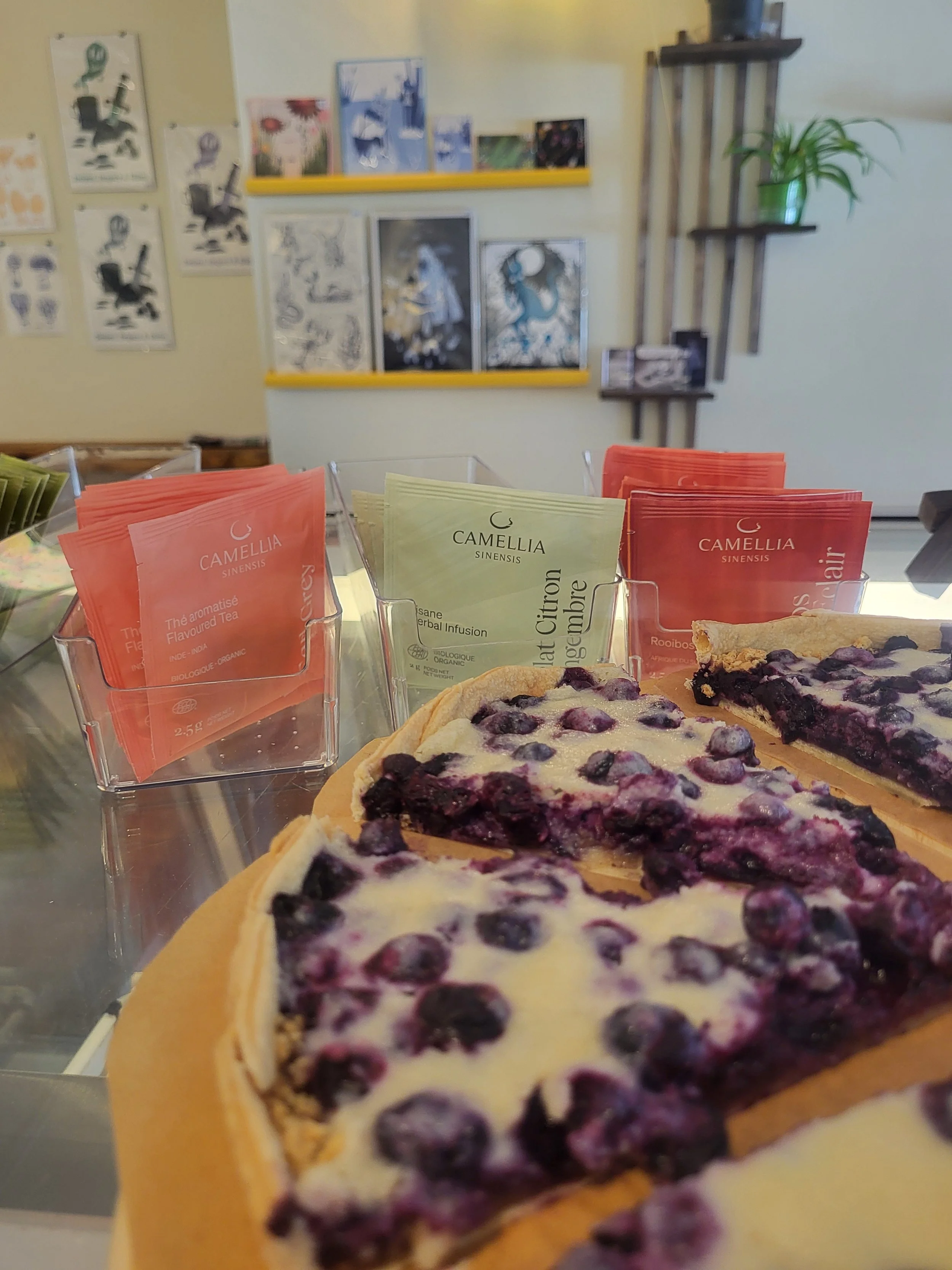 Tarte au bleuets