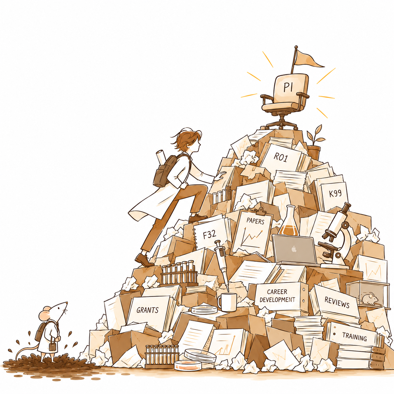 The Academic Layer Cake
