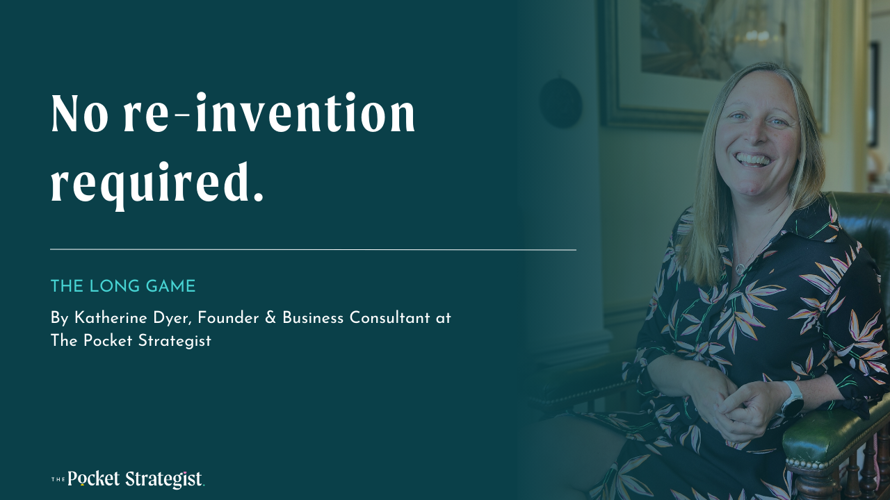 No re-invention required for 2026