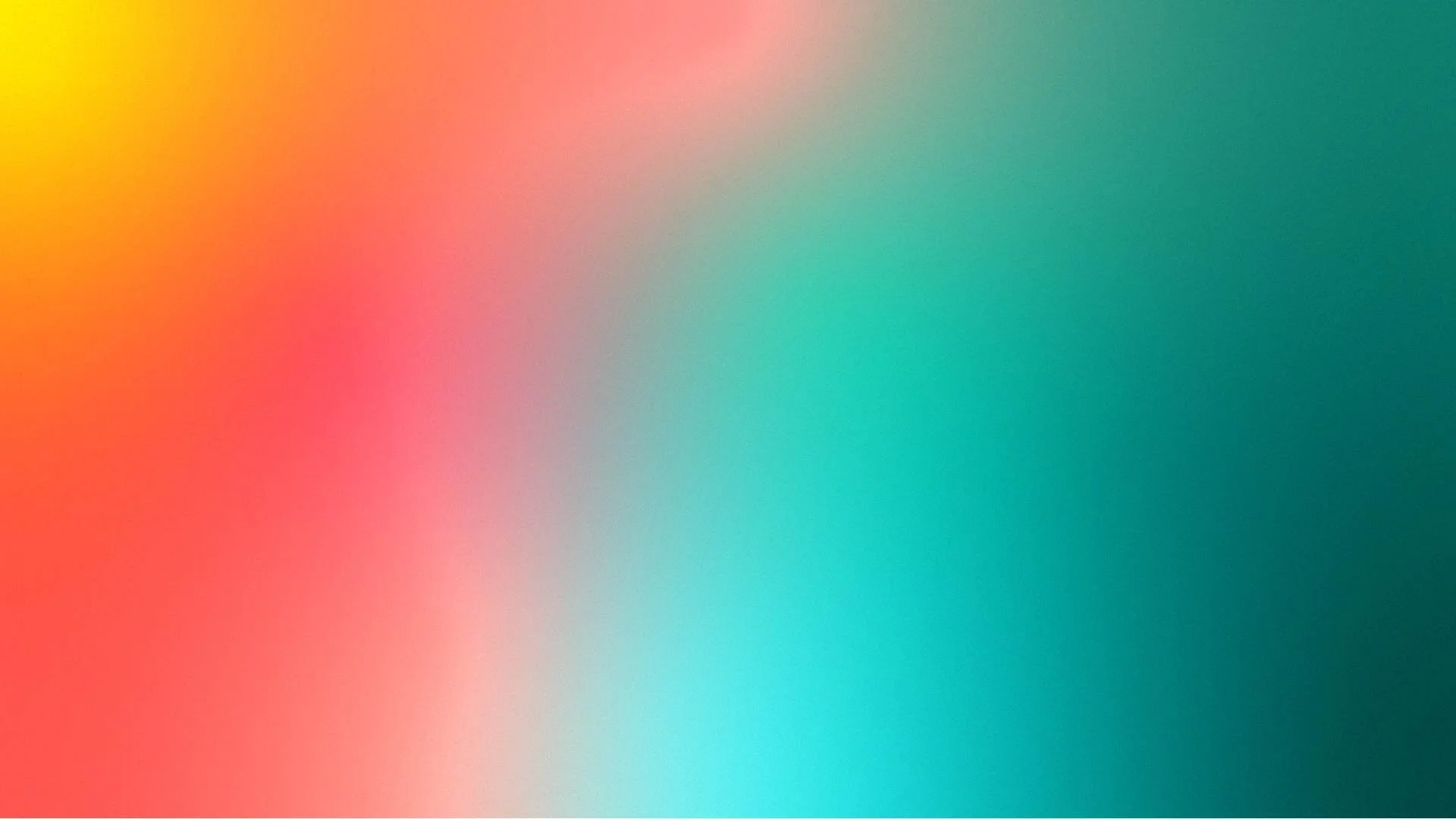 Abstract colorful background with gradient blending warm and cool colors.