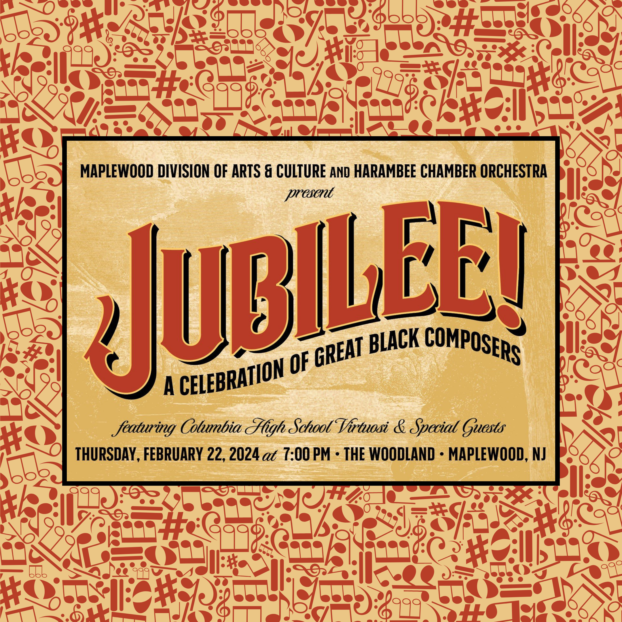 Harambee Chamber Orchestra Presents Jubilee - A Celebration of Great Black Composers