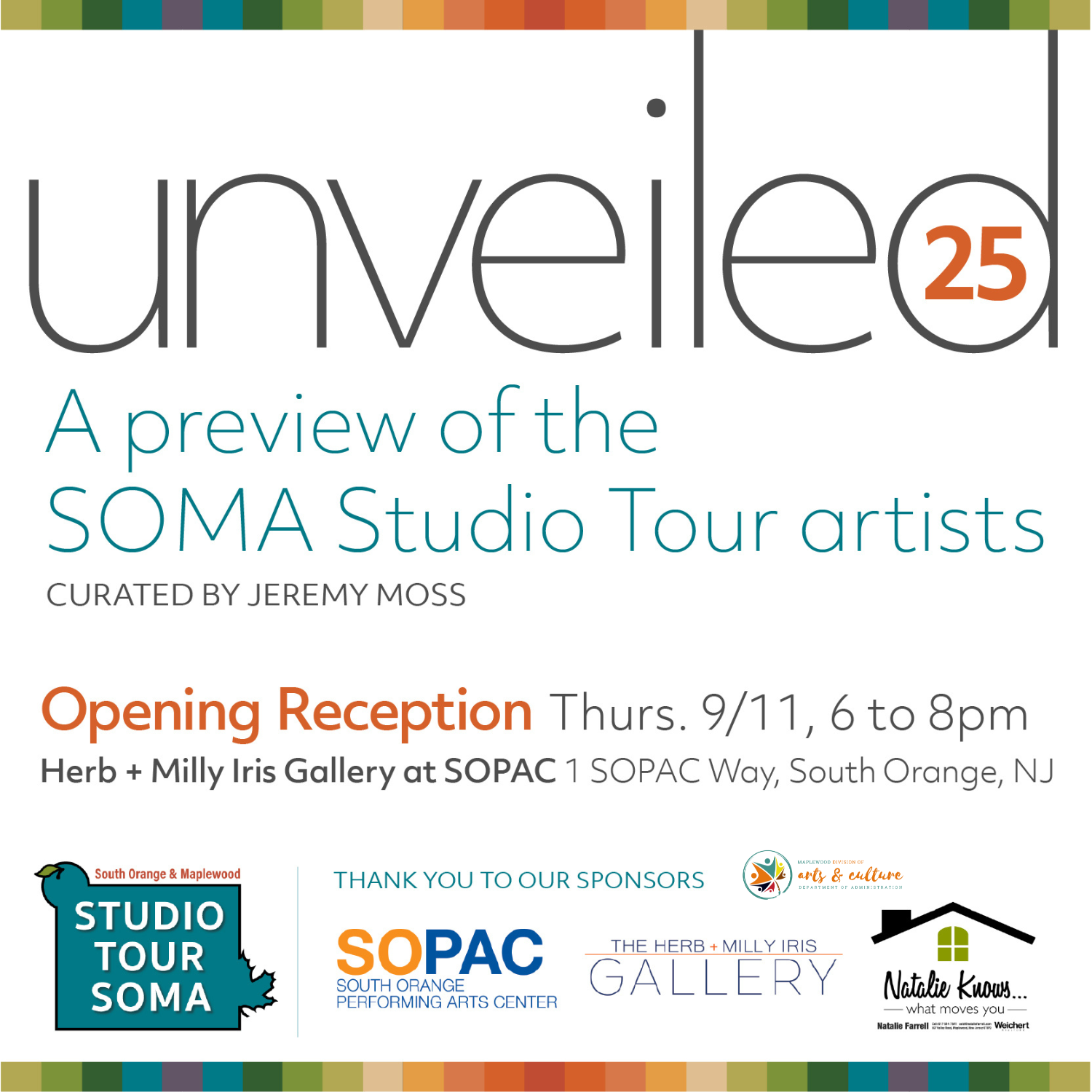 unveiled 25 - A preview of the SOMA Studio Tour Artists - Opening Reception
