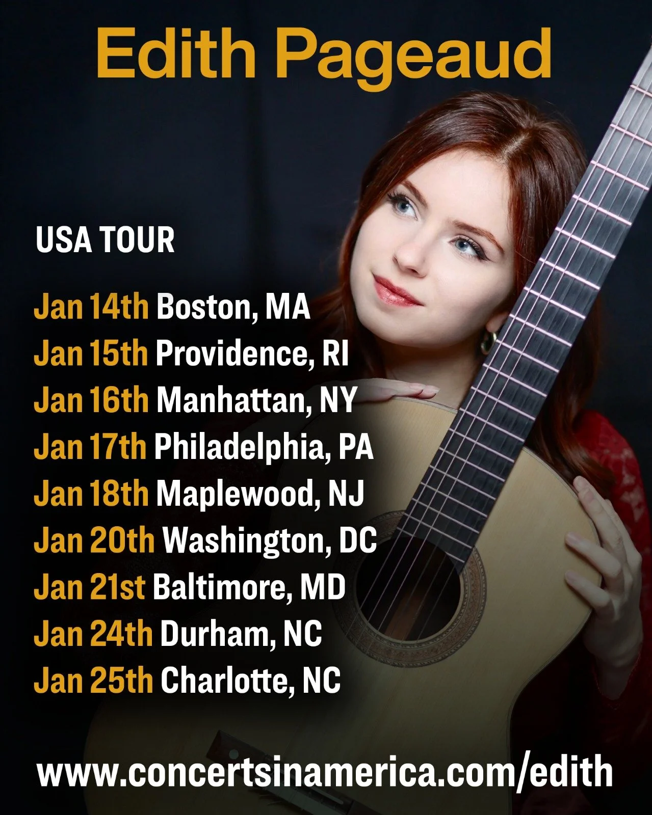 Concerts in America Presents: Edith Pageaud

January 18
Woodland Great Hall

Edith Pageaud&rsquo;s story is one of extraordinary talent and dedication. Beginning her musical journey at just seven, she rose rapidly to prominence&mdash;winning numerous