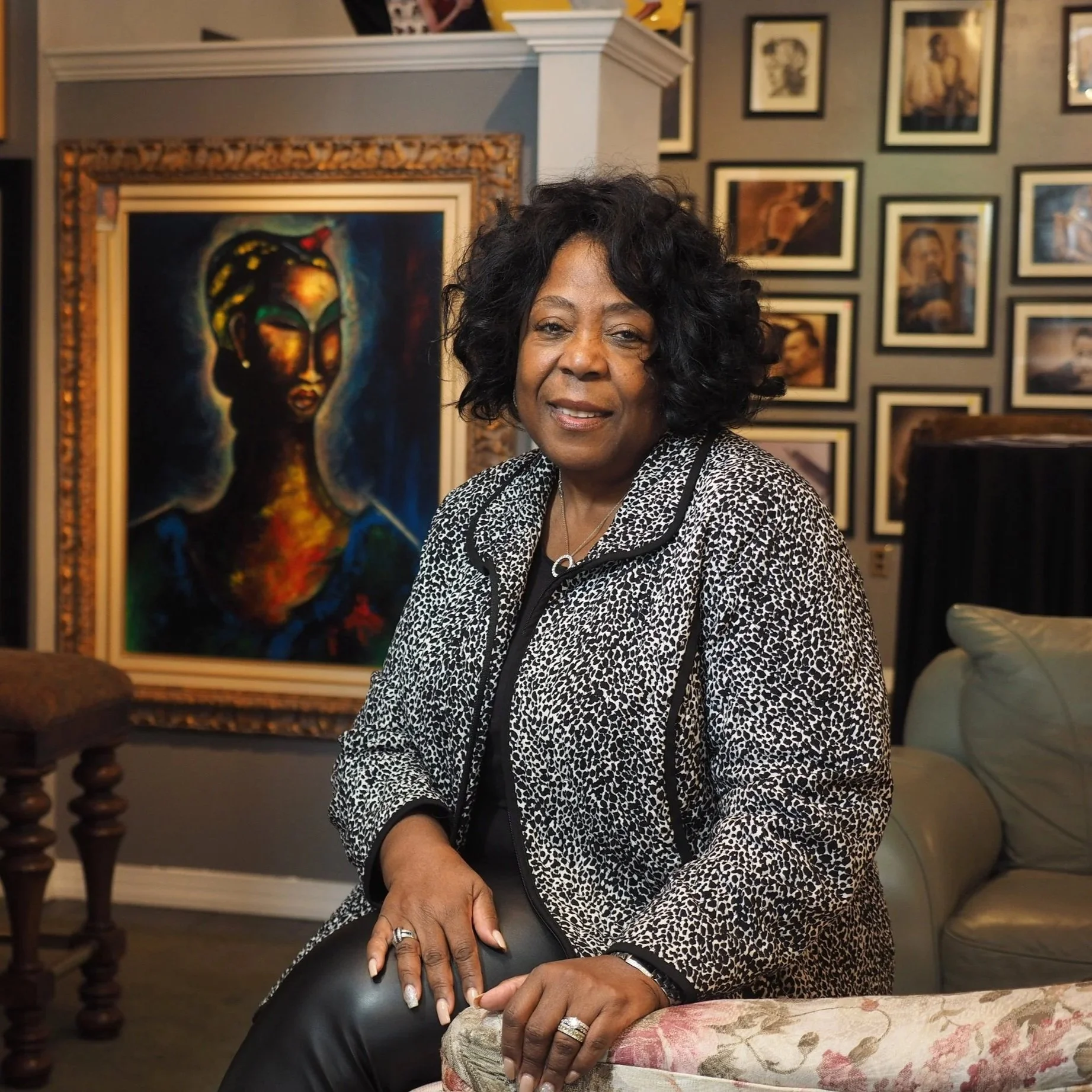 Sheila Turner-Cartlidge - Owner of Astah's Fine Art Gallery