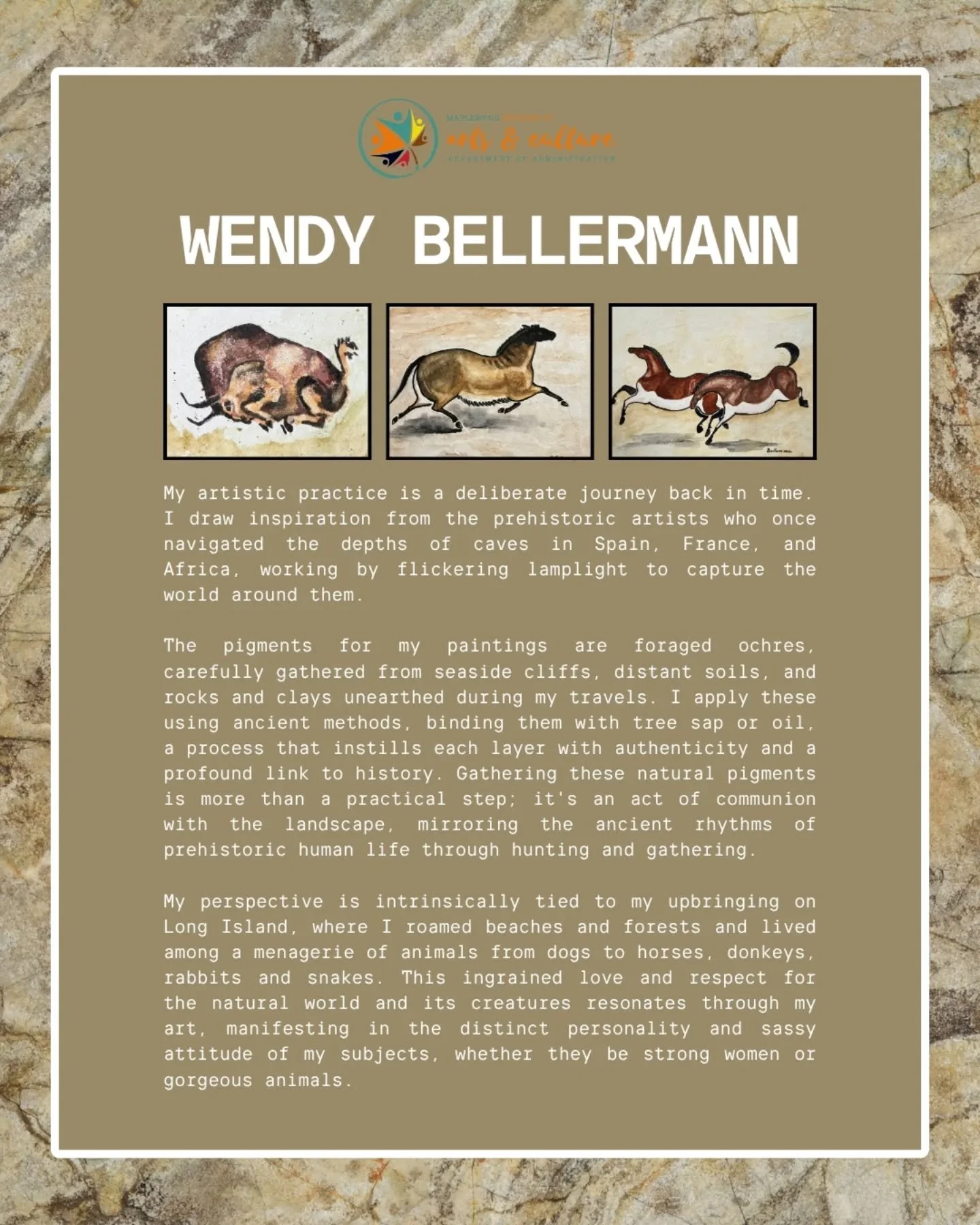 This Sunday - Free Event - Sign Up For A Workshop

Celebrating Earth Day &amp; Garden State Art Weekend Maplewood Arts &amp; Culture Presents: Art From The Earth

Featured Artists:
Wendy Bellerman, Karis Takaki, &amp; Michelle Kurlan

Opening Sunday 