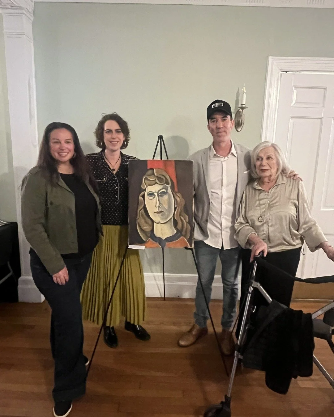 The Ugo and Maxine Giannini event was truly extraordinary. Thank you to everyone who came out and supported the evening. 

The film Ugo: An Artist at War was captivating, and The Great Hall was filled to capacity. The artwork displayed in the parlor 