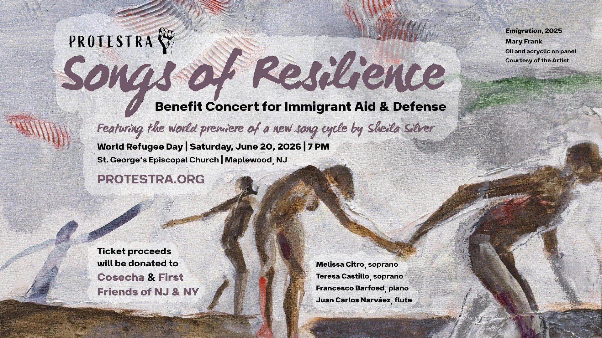 Songs of Resilience: Benefit Concert for Immigrant Aid & Defense