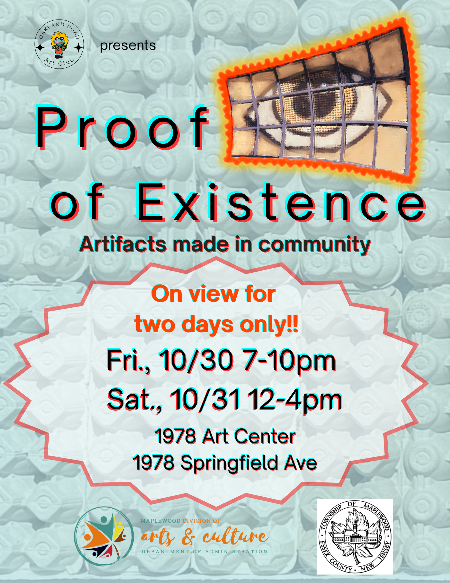 Proof of Existence: Artifacts Made in Community Opening