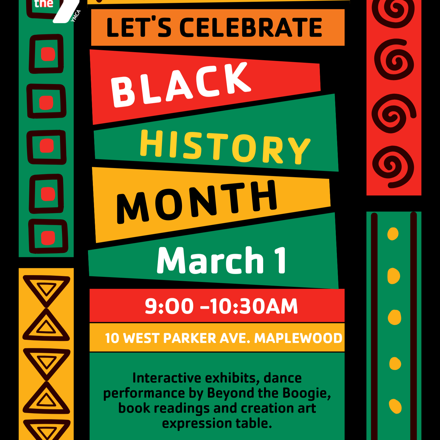 YMCA Celebrates Black History Month - March 1
