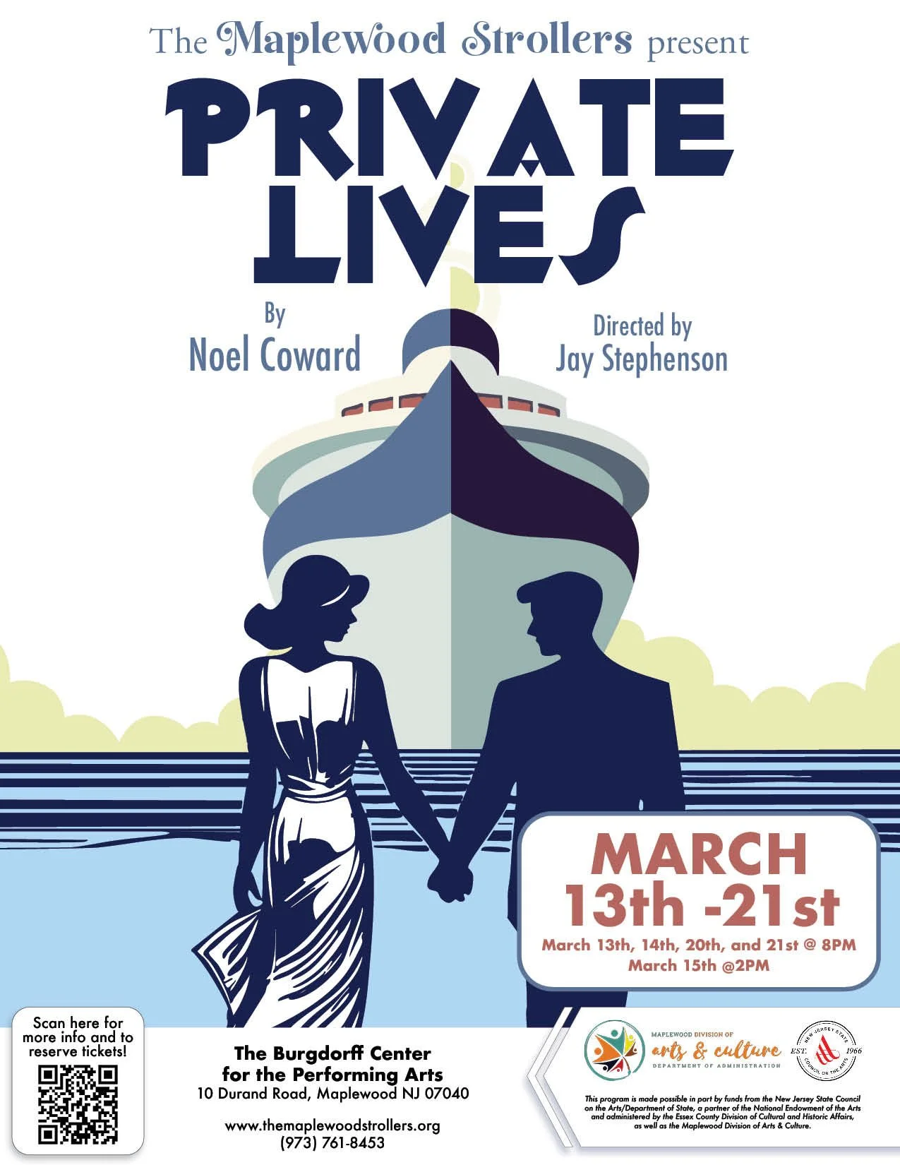 The Maplewood Strollers present Private Lives