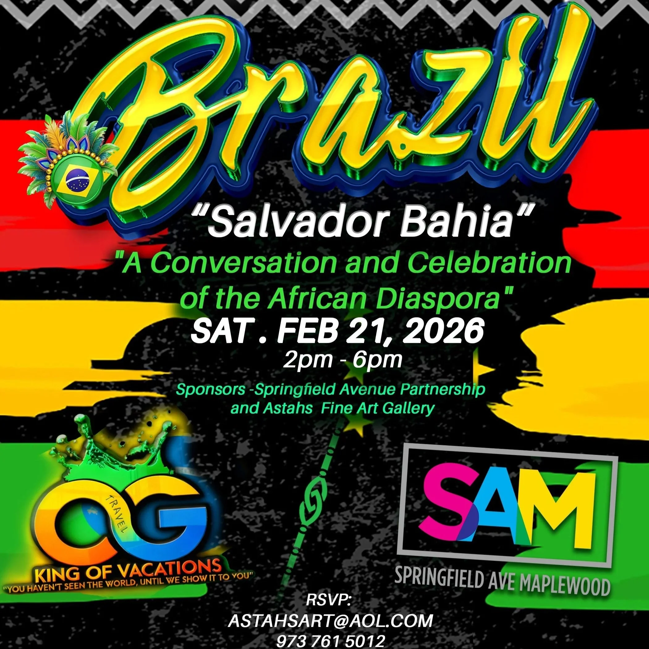 Salvador Bahia - A Conversation and Celebration of the African Diaspora - Sat. Feb 21