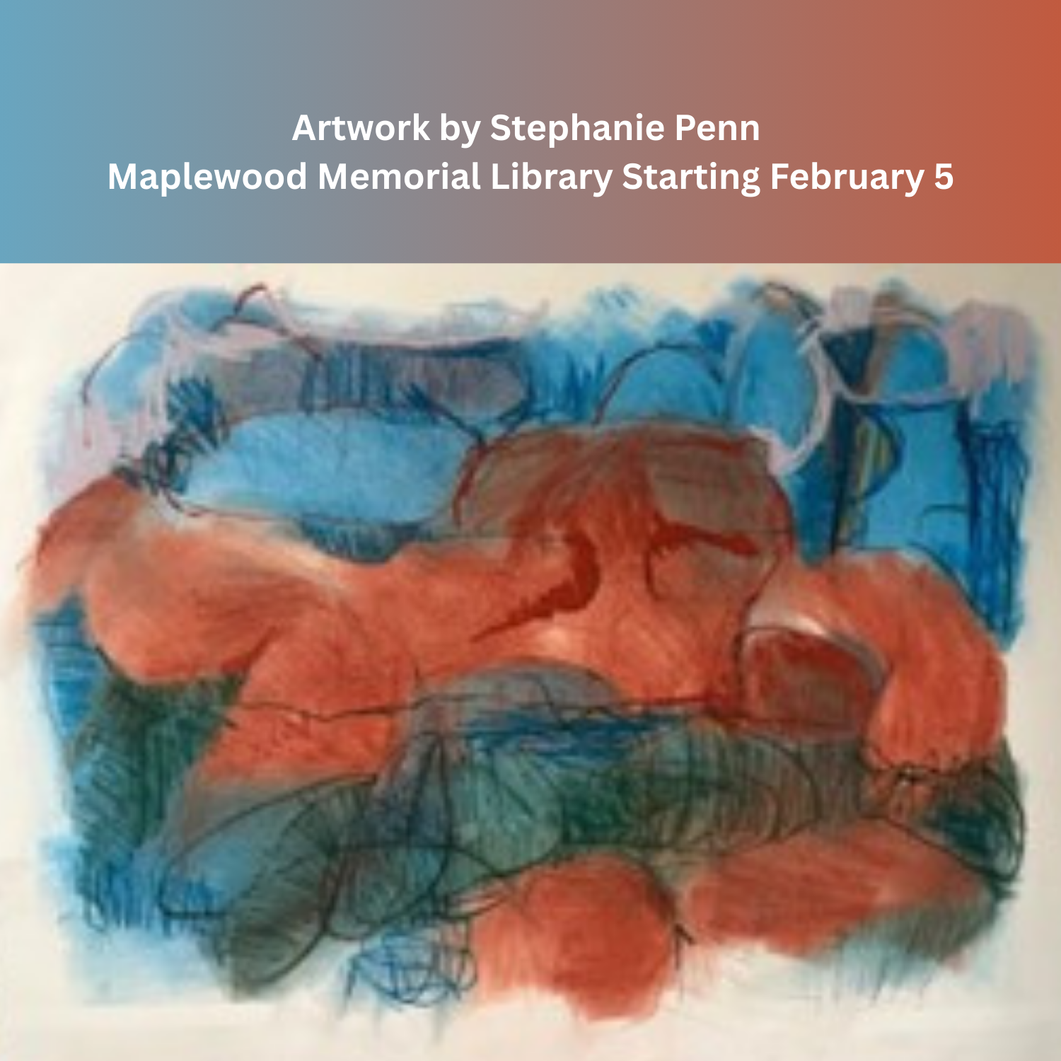 Maplewood Memorial Library Presents Stephanie Penn Artwork - Starting Feb 5