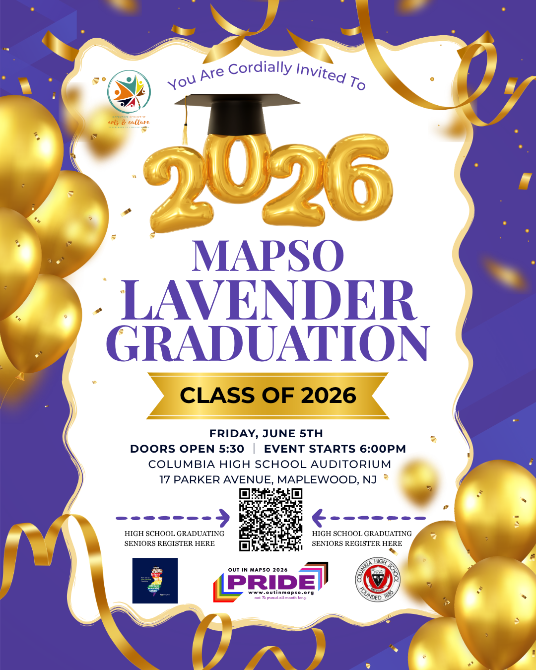 MAPSO Lavender Graduation - June 5