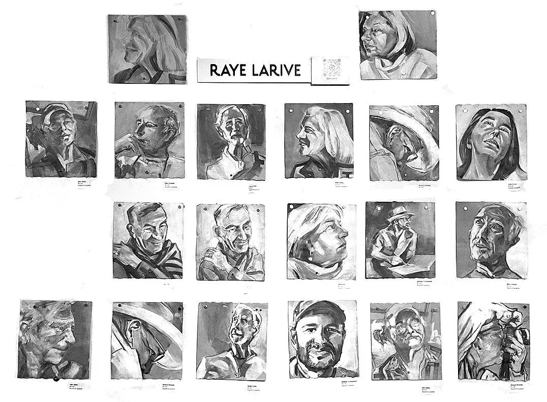 Raye LaRive portrait collection