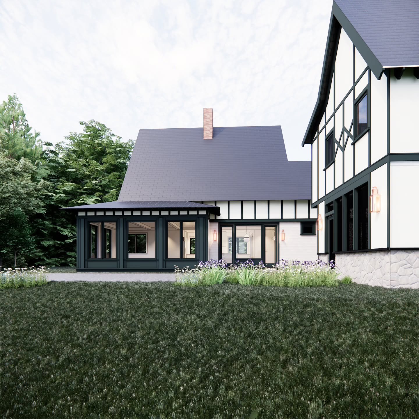 Finalizing window and door layouts, considering paint breaks, and starting millwork design on the interior. Design well underway!

#woolfallproject #woolfallproject #renovation #customarchitecture #newenglandresidential #newenglandresidentialarchitec