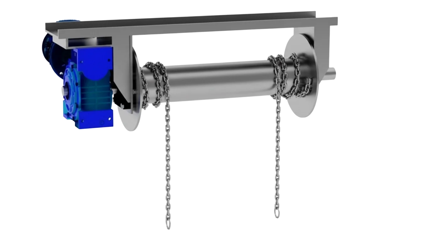 Teknotes Mechanical Cattle Dehider offers powerful skinning with a 3 kW gearmotor and galvanized chassis. Robust electric hide puller for efficient slaughter lines.
