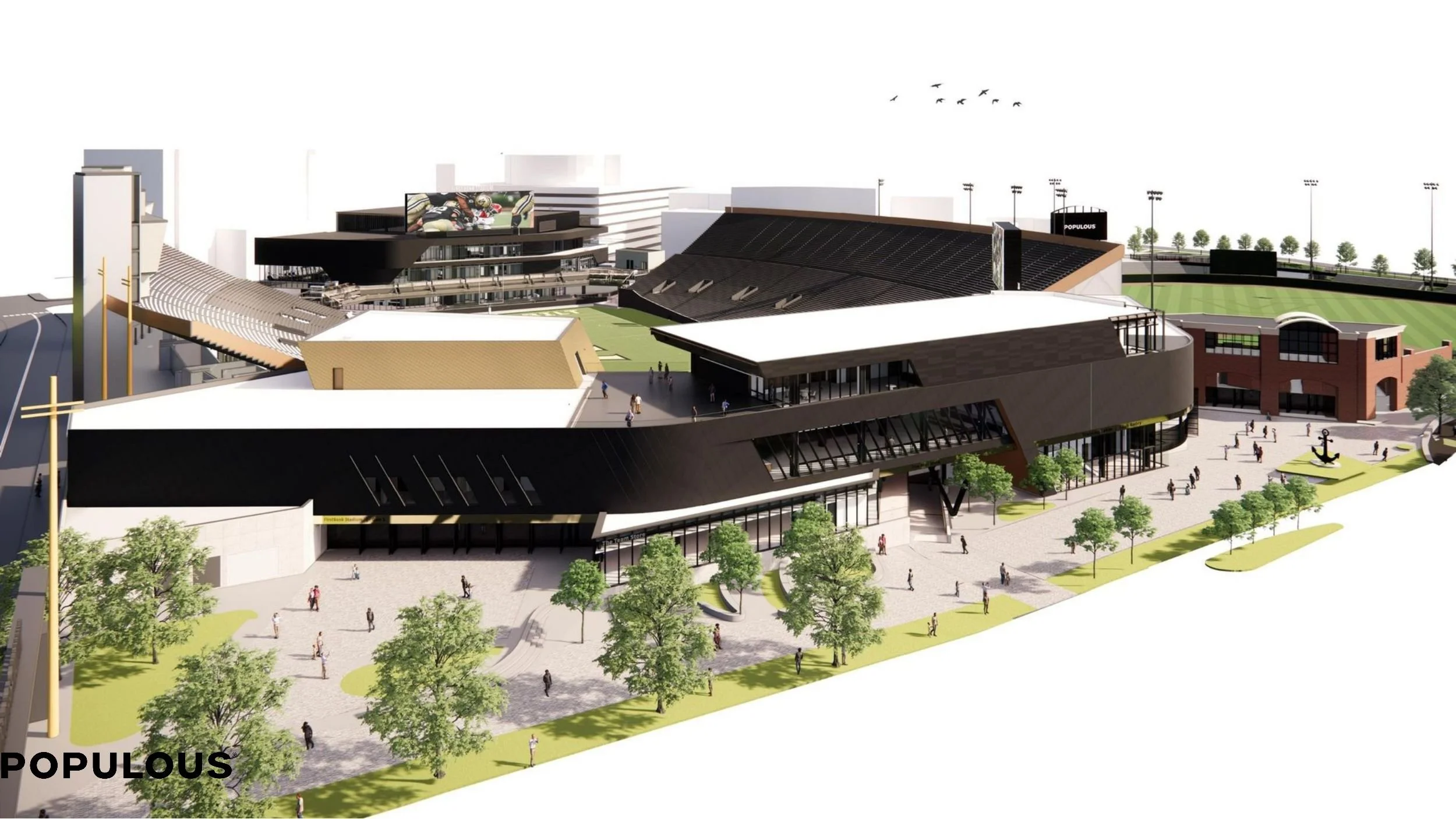 Local Architects, Culture Architecture & Design Renovates Stadium ...