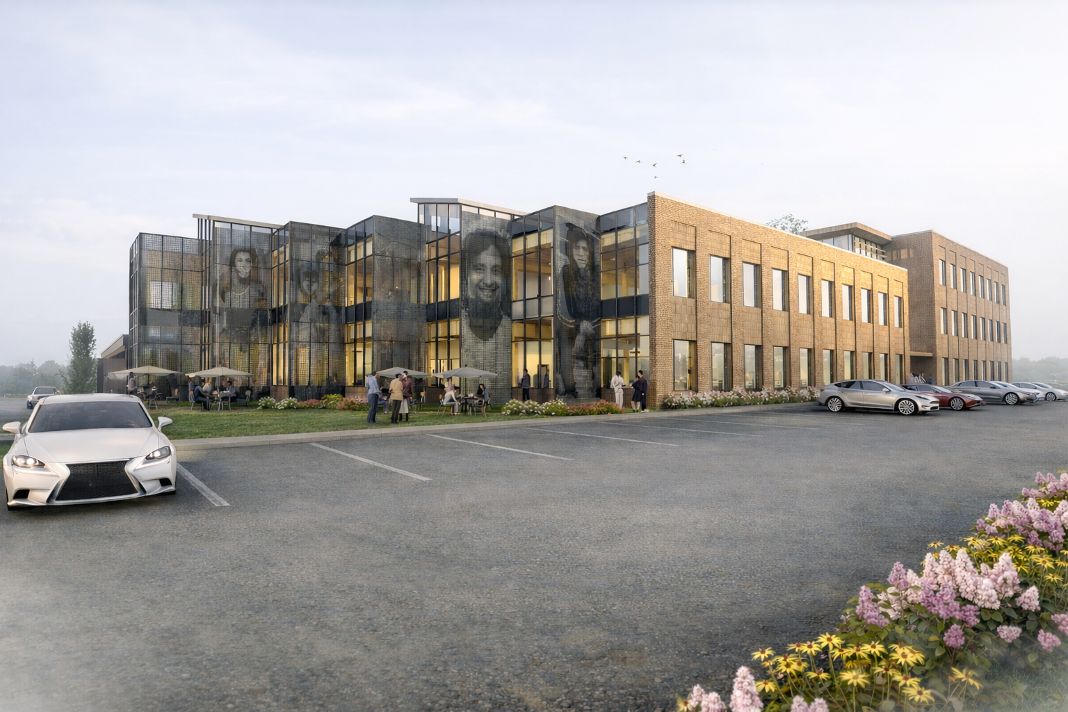 GOVERNMENT OFFICE BUILDING & SERVICE GARAGE