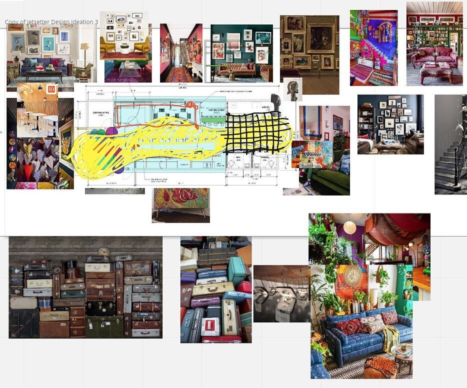 At Culture Architecture, we use idea boards to visually brainstorm, explore concepts, and communicate design ideas internally. These boards are a collage of images, sketches, and materials, assisting our design team in visualizing the aesthetic direc