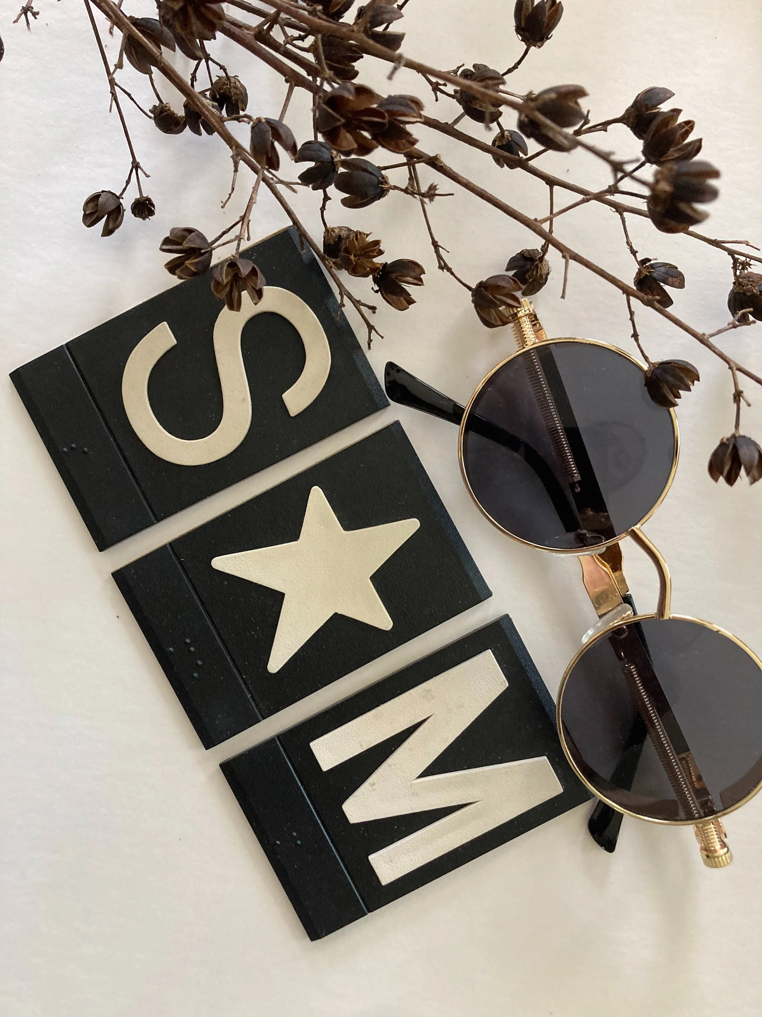 Old school charm initials for Studio Melencion ★