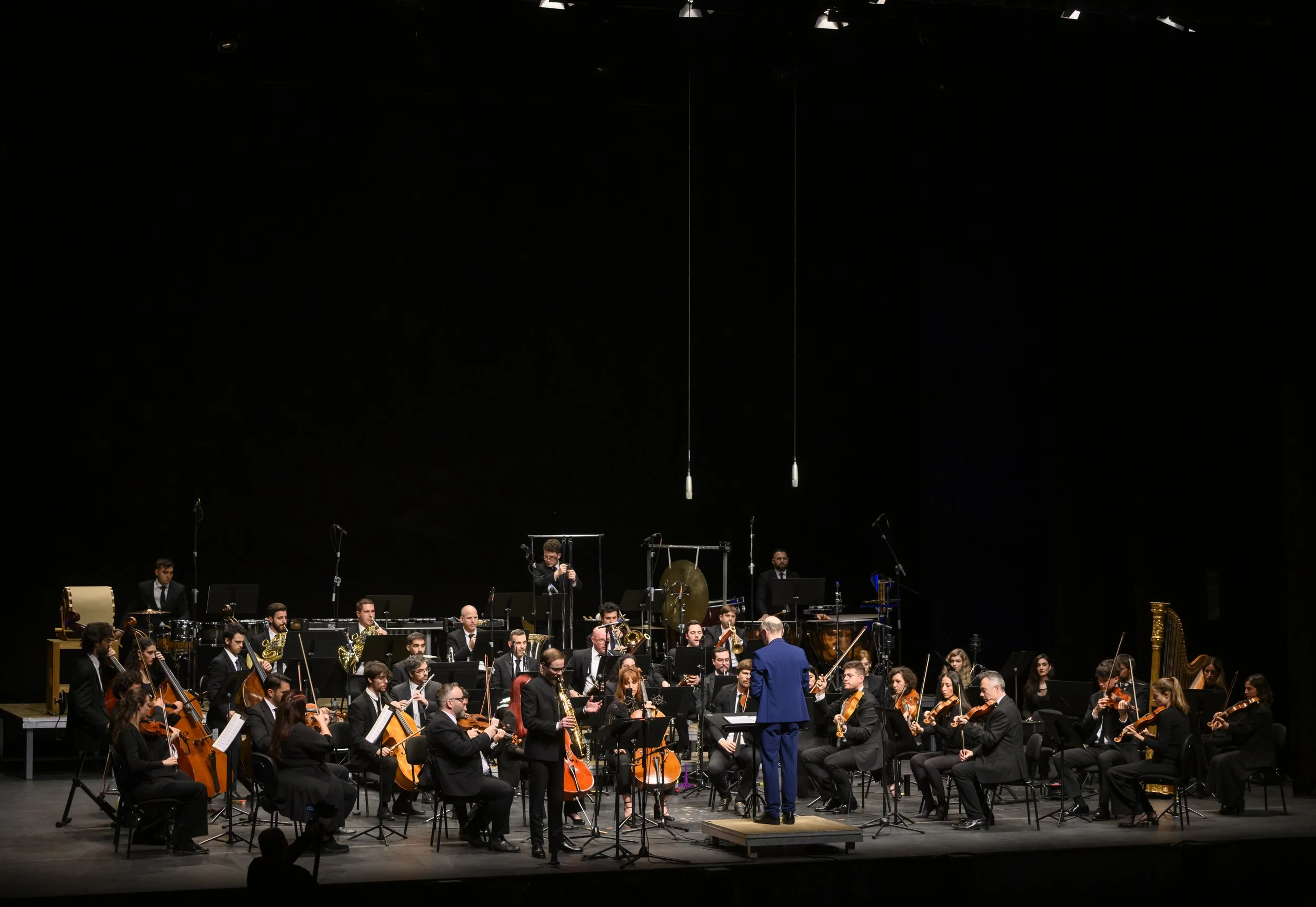 Teatro Auditorio El Ejido, SPAIN - Orquesta Sinfónica Ciudad de Almería & Vincent David ©Juan Sánchez