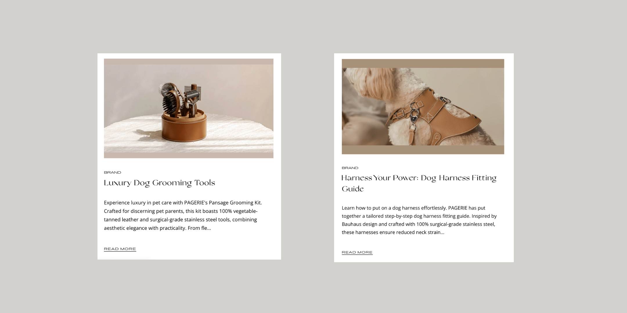 Saima Omar did copywriting for PAGERIE's new collections