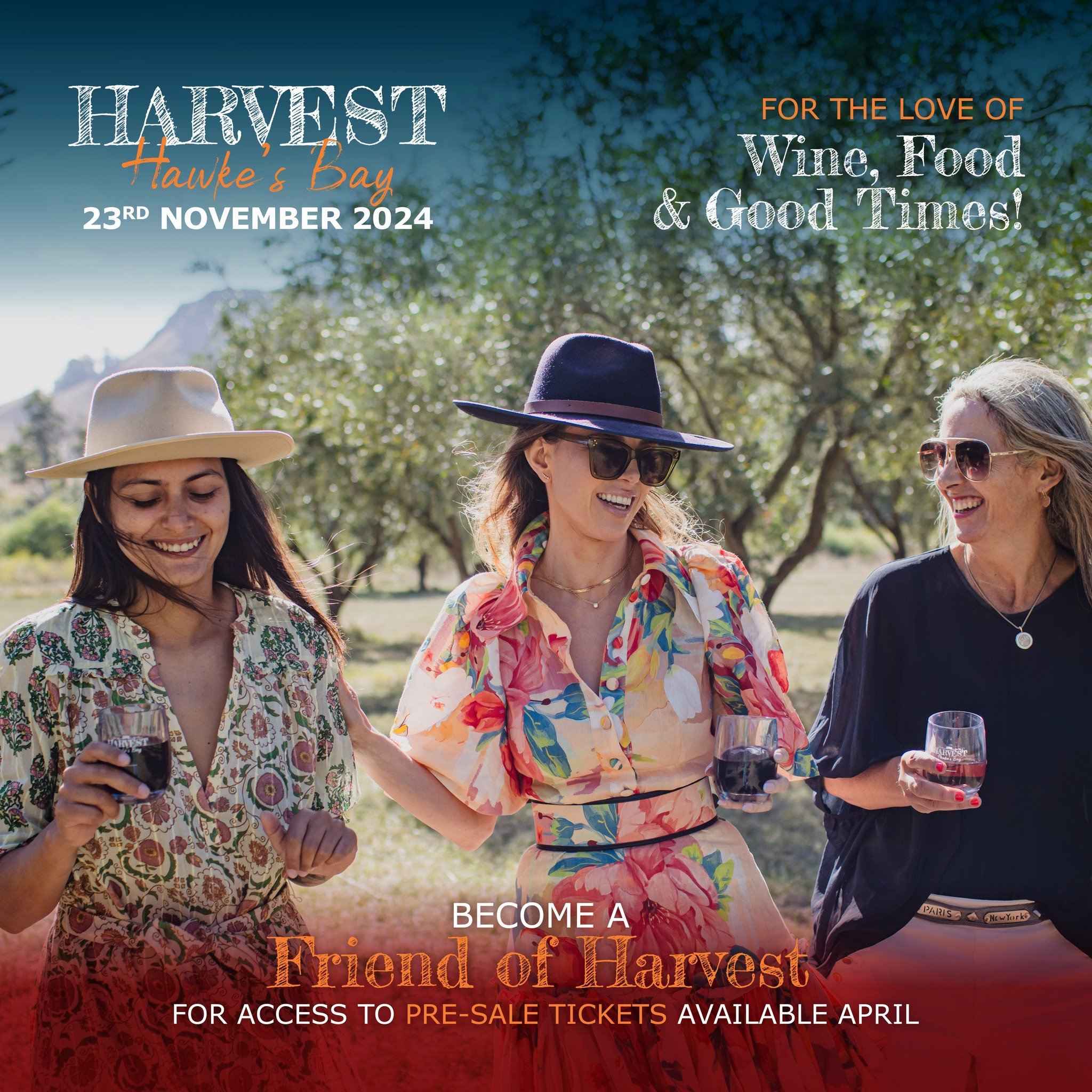 Get ready for the ultimate celebration of Hawke&rsquo;s Bay flavours at the 2024 HARVEST Hawkes Bay Wine and Food Festival on November 23rd! Nestled amongst a private olive grove, in a stunning Tukituki valley location, it promises to be another unfo