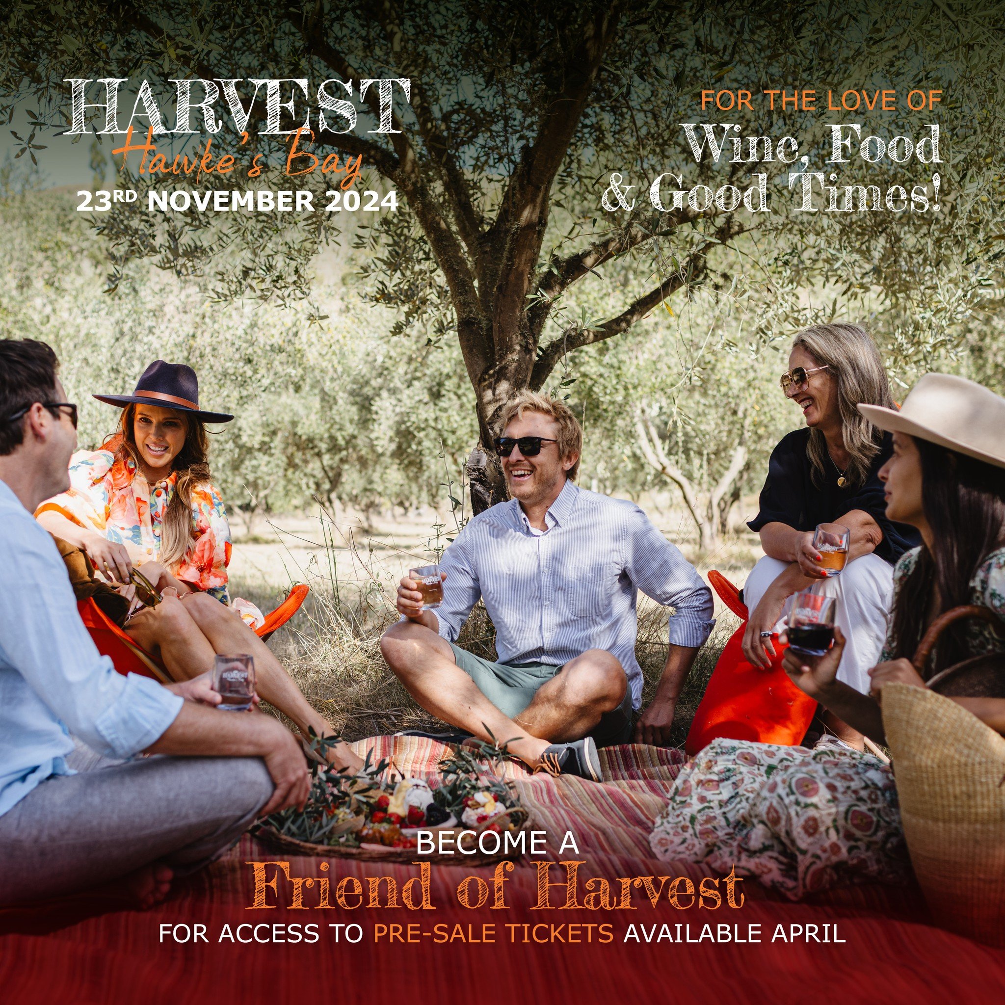 The excitement is building as we approach the much-anticipated release of the 'Friends of Harvest' strictly limited, discounted, pre-sale tickets later this week. It's been incredible to witness the enthusiasm pouring in from all corners, as friends 
