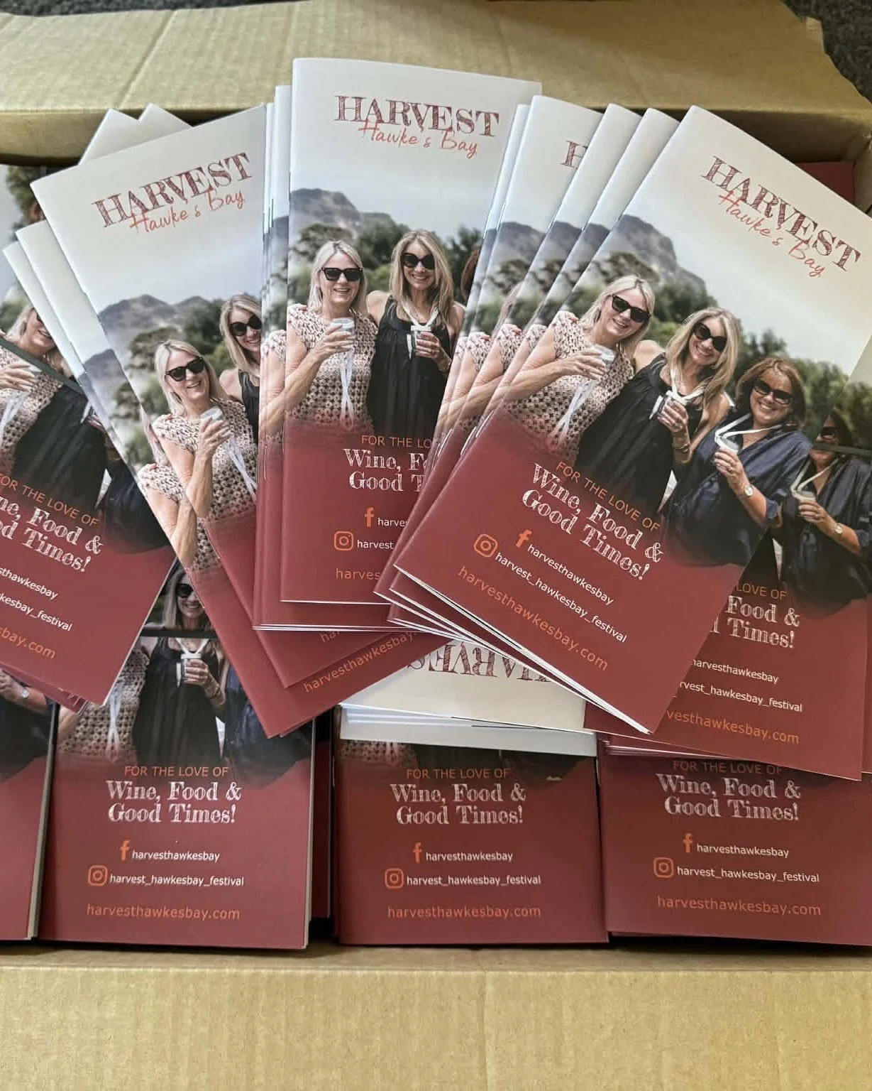 The programmes have arrived and don&rsquo;t they look beautiful?! 

We are so grateful to our sponsors @brebnerprint for doing such a great job - make sure you see them for all your printing needs. 

Seeing the full day&rsquo;s menu in print has us f