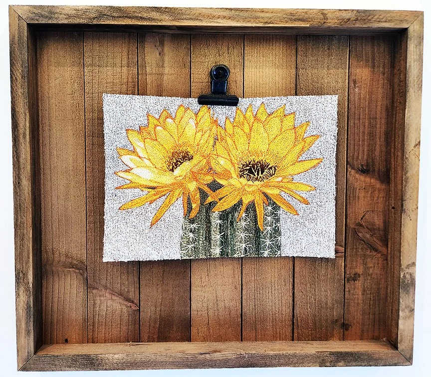 Honorable Mention for thread painting