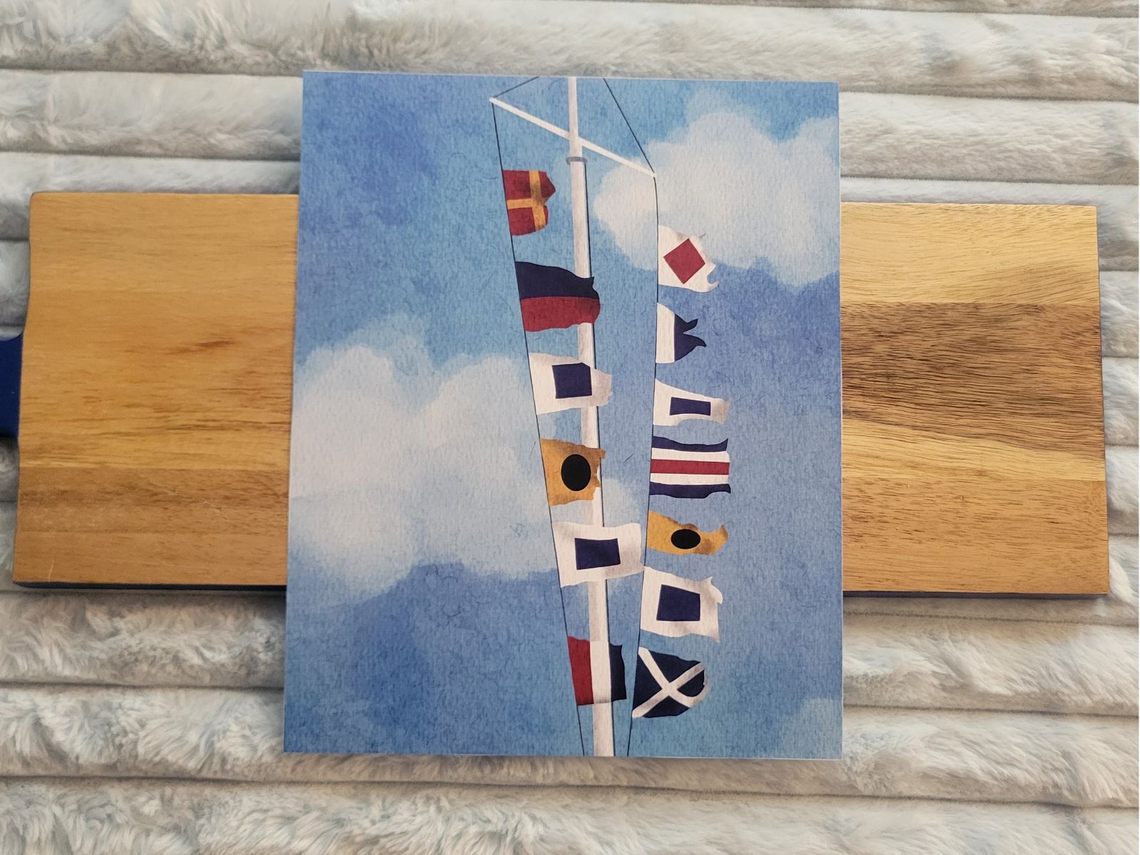 Resist Fascism (Nautical Signal Flags) — 8x10 Art Print