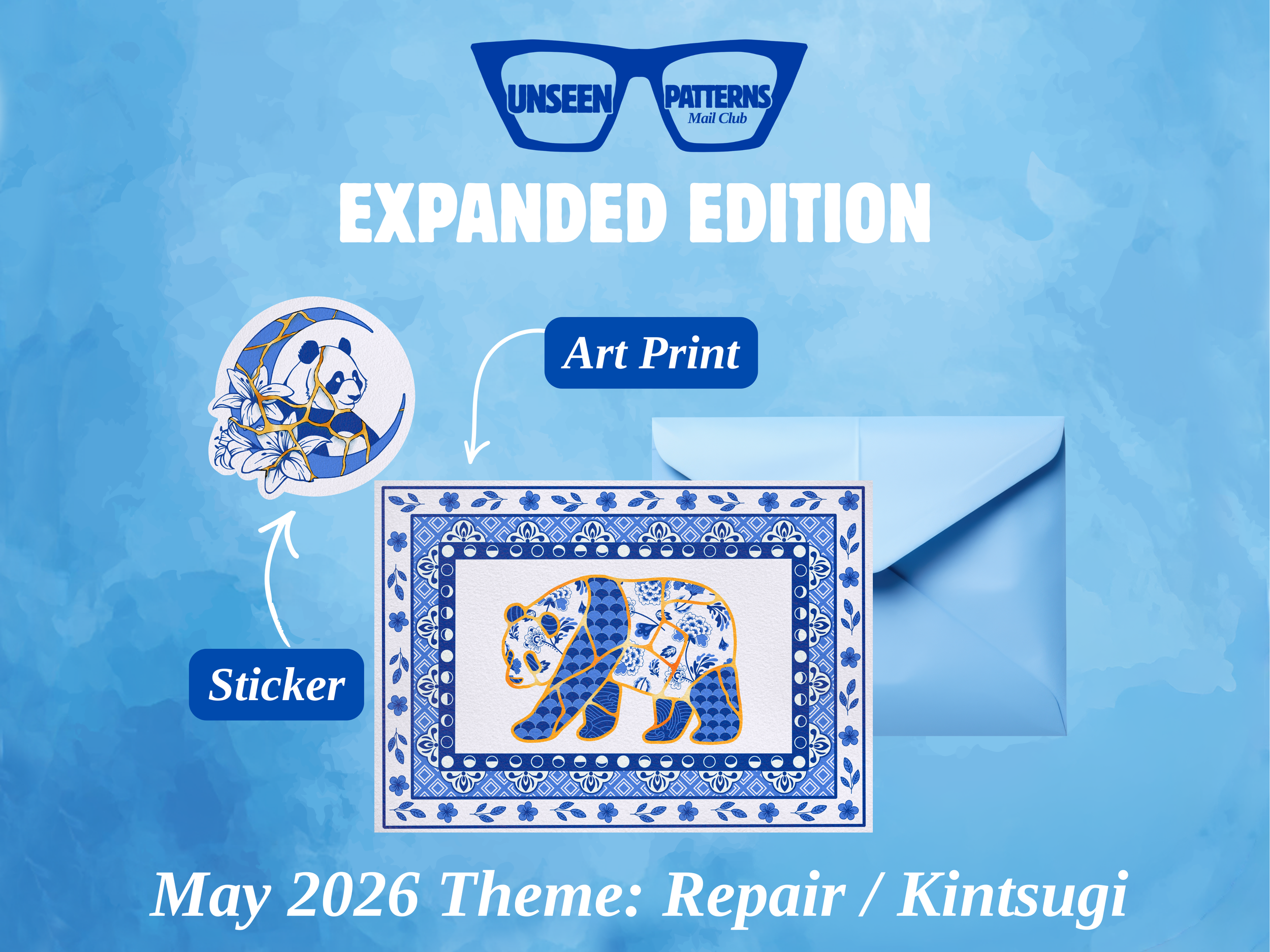 Unseen Patterns Mail Club - Expanded Edition